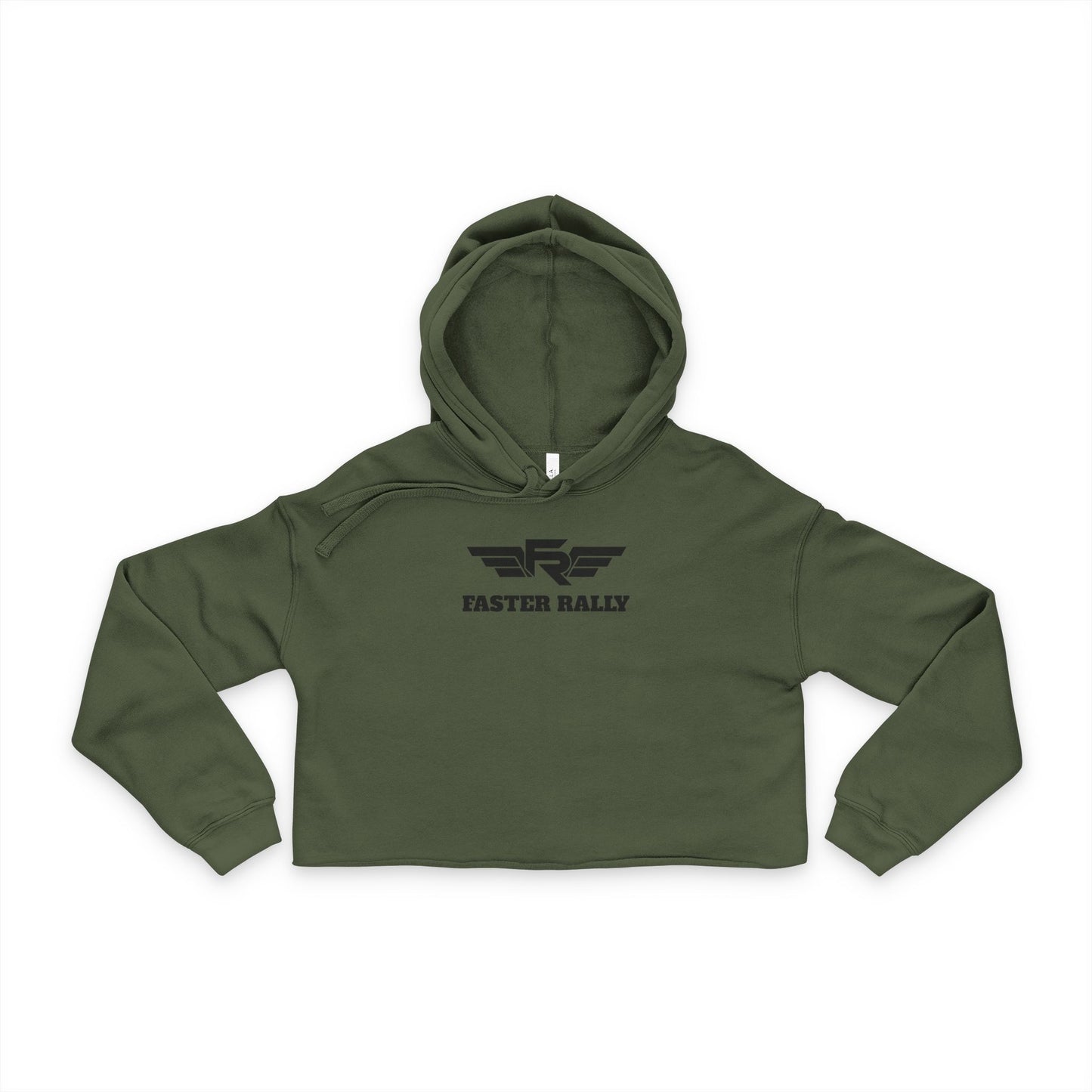 Faster Rally Women's Cropped Hoodie