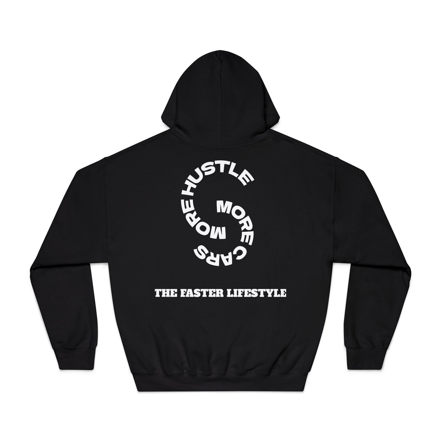 Faster Lifestyle Hoodie Black & White